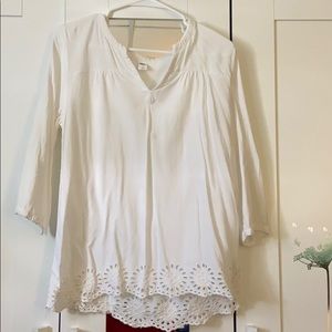 White long sleeve M shirt